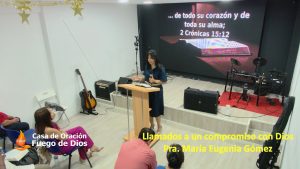 Grabación del Culto # Llamados a un compromiso con Dios # Pra. María Eugenia Gómez # 20/08/2023