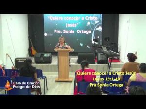 Grabación del Culto # Quiere conocer a Cristo Jesús # Pra Sonia Ortega # 02/08/2023