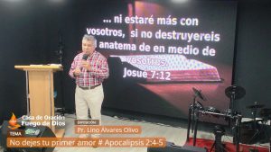 Grabación del Culto # No dejes tu primer amor # Apocalipsis 2:4 5 # Pr. Lino Álvares Olivo # 15/10/2023