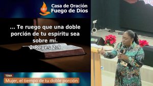 Grabación del Culto # Mujer, el tiempo de tu doble porción # Pra. Ana Ximena Rivas # 02/12/2023