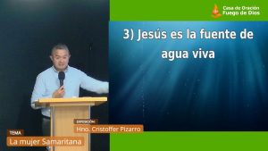 Grabación del Culto # La mujer Samaritana # Hno. Cristoffer Pizarro # 21/01/2024.