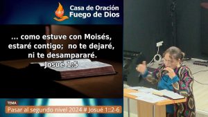 Grabación del Culto # Pasar al segundo nivel 2024 # Josué 1::2 6 # Pra. Sonia Ortega # 31/12/2023