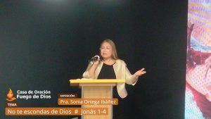 Grabación del Culto # No te escondas de Dios # Jonás 1 4 # Pra. Sonia Ortega Ibáñez # 18/02/2024