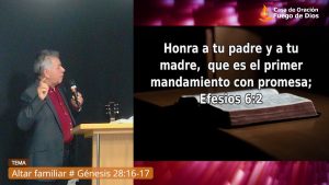 Grabación del Culto # Altar familiar # Génesis 28:16 17 # Pr. Lino Álvarez Oliva # 07/04/2024