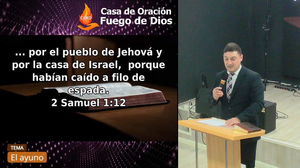 Grabación del Culto # El ayuno # Pr. José Antonio Castaño Fernandez # 18/05/2024