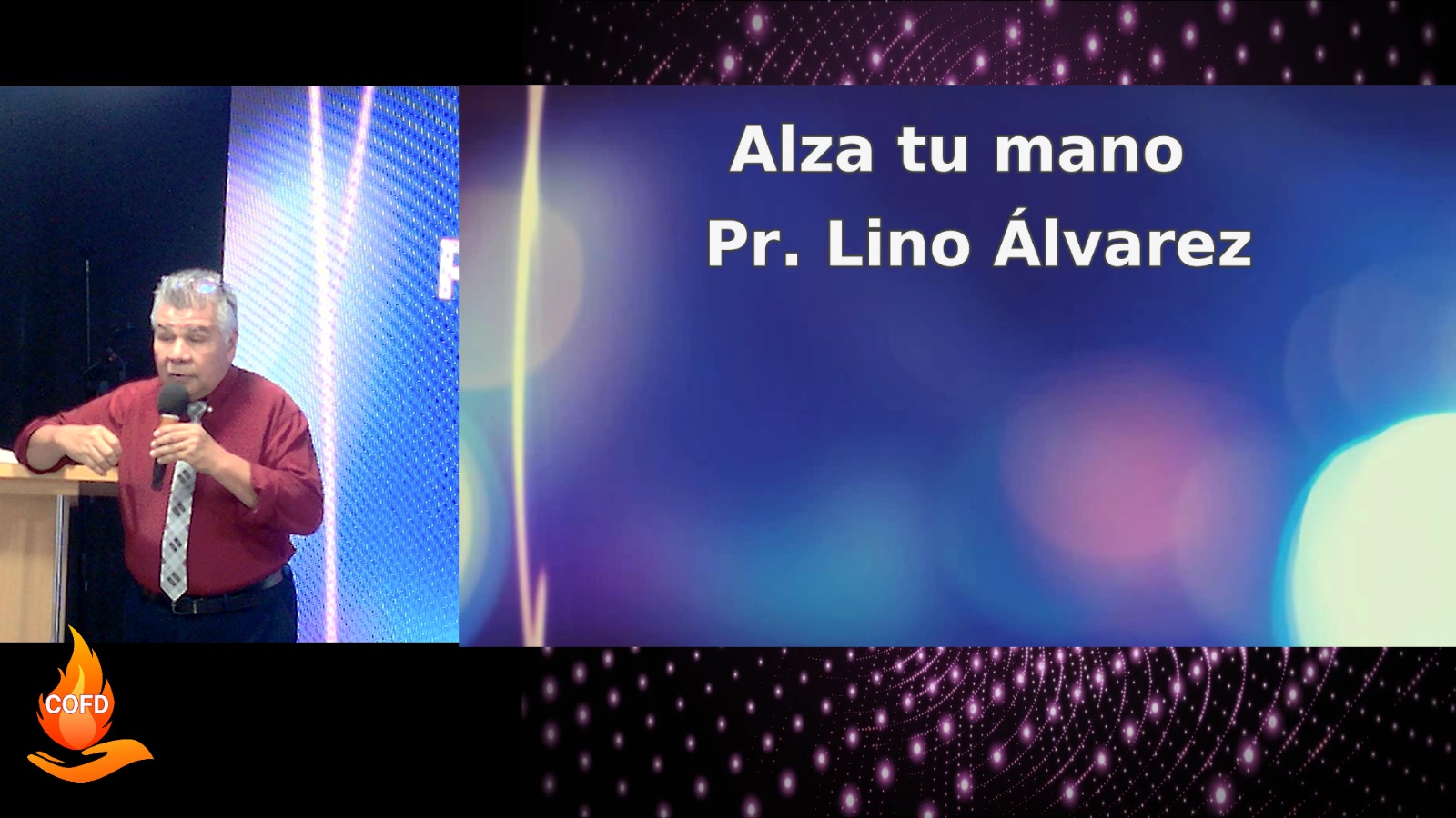 Grabación del Culto # Alza tu mano # Éxodo 17:8-13 # Pr. Lino Álvarez Oliva # 08/09/2024