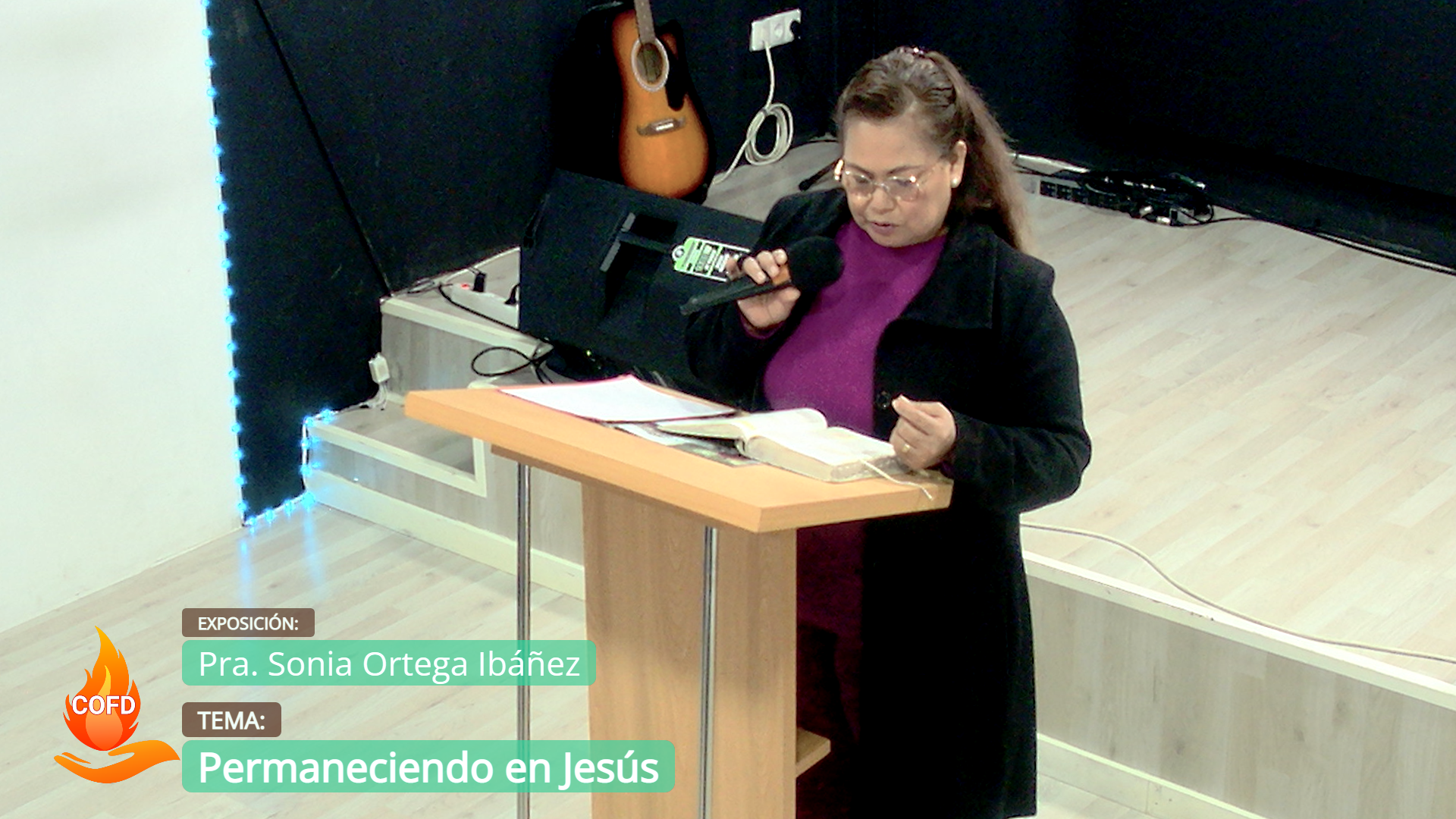 Grabación del Culto # Permaneciendo en Jesús # Pra. Sonia Ortega Ibáñez # 27/11/2024